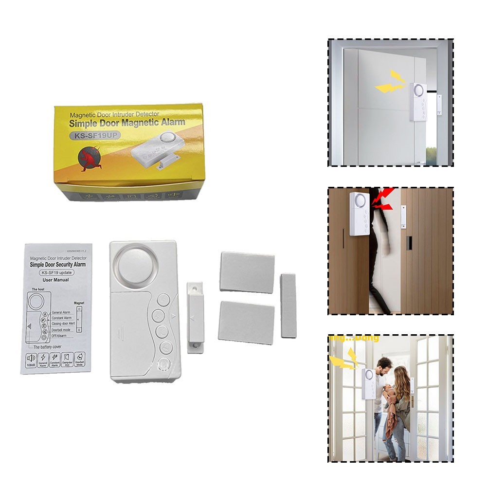 Door Closing Bell Reminder for Refrigerators Featuring Magnetic Technology