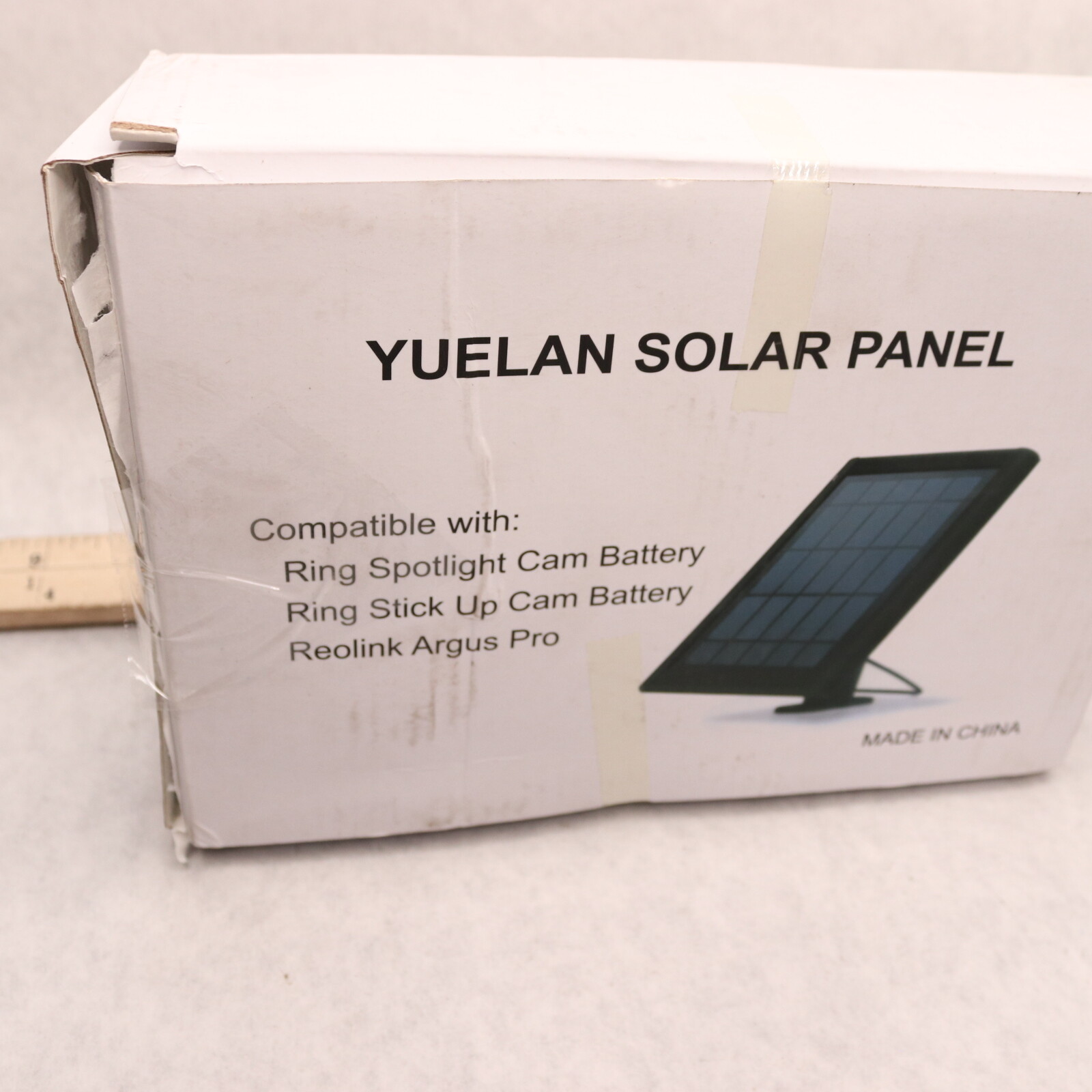 Yuelan Spotlight Solar Panel Black