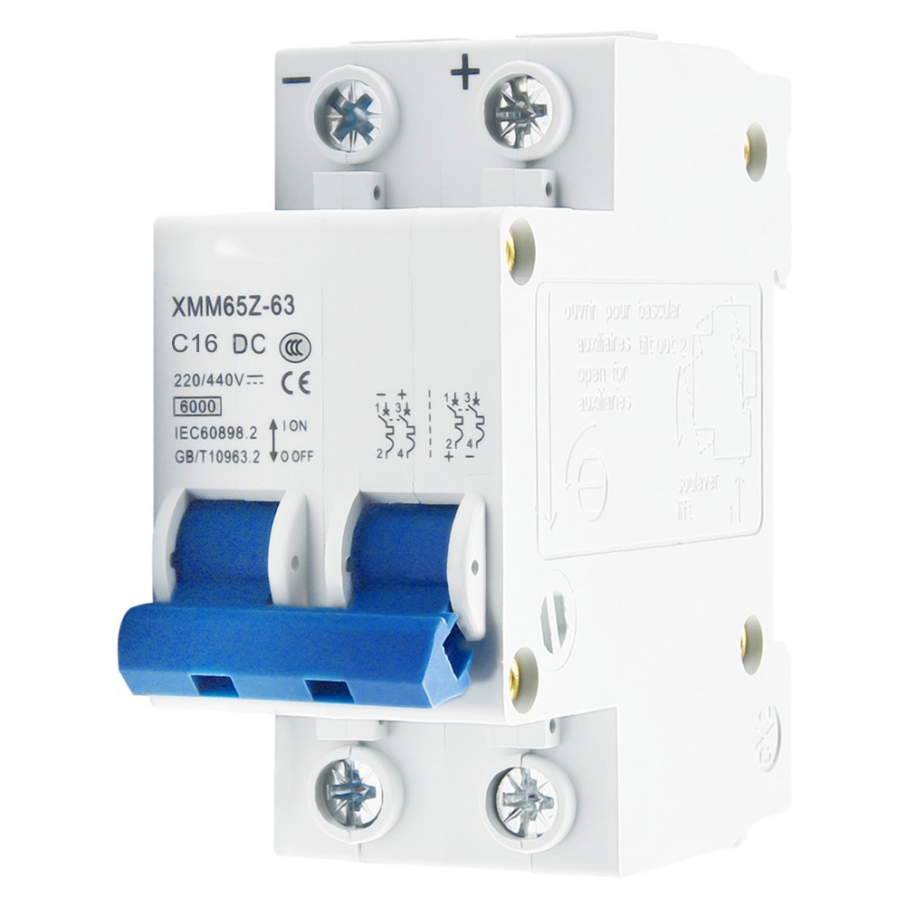 Efficiently Protect Circuits with 16A DC Circuit Breaker for Solar Use