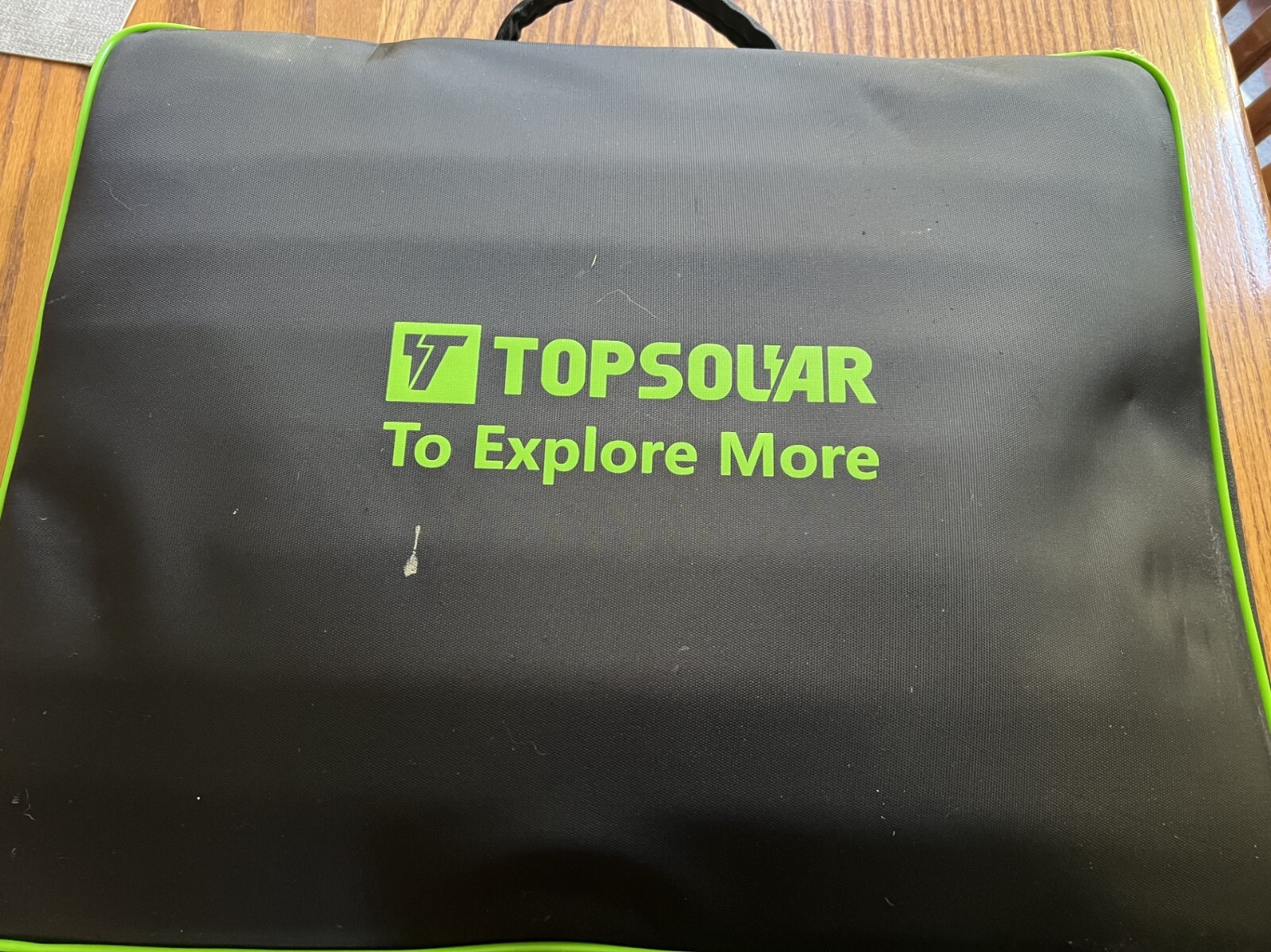 Topsolar 120W Foldable Portable Solar Panel Charger Kits for Portable Power used