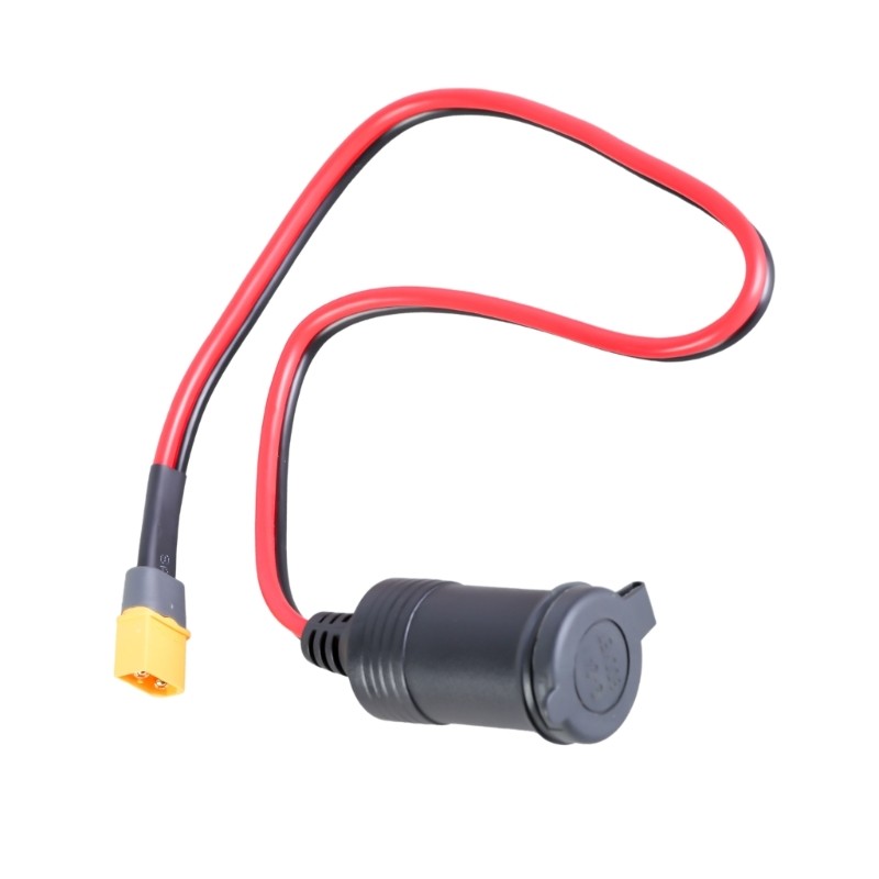 Portable XT60 Battery Charging Cable XT60 Male/Female to Car Charging Adapter