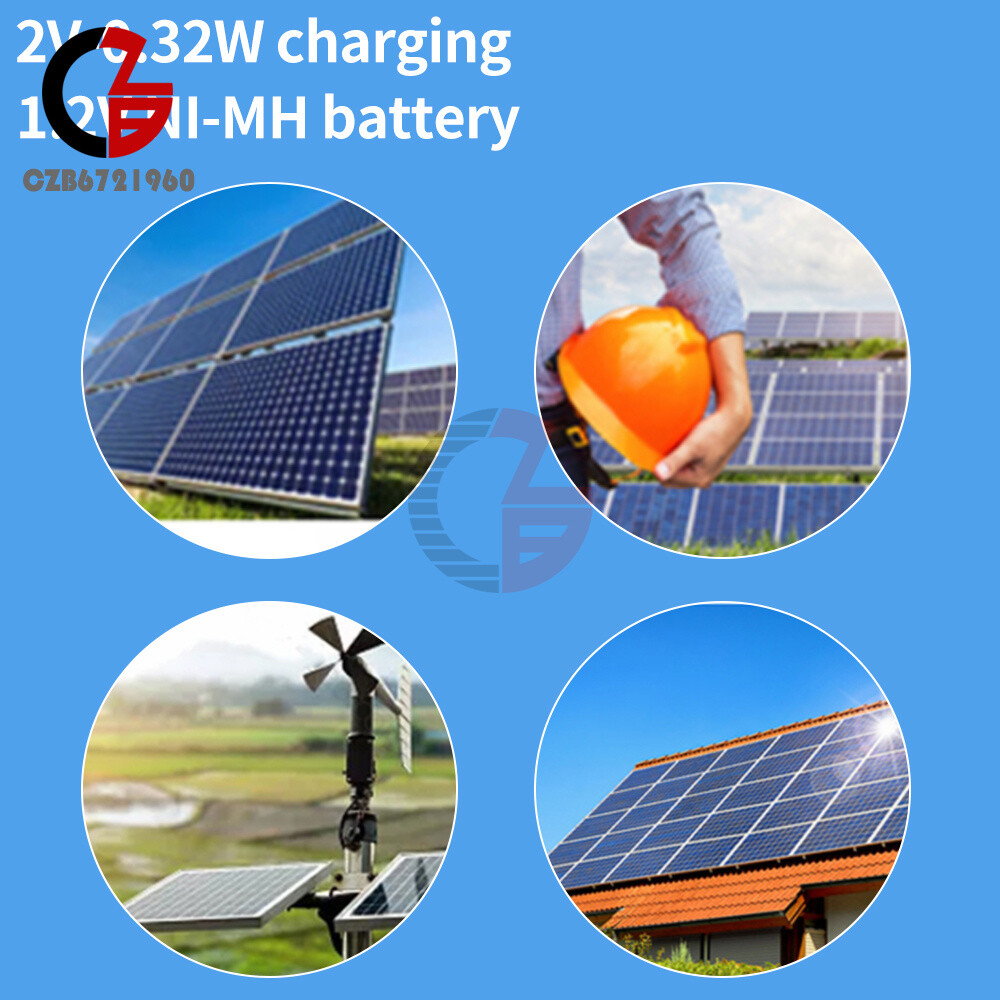 160mA 2V 0.32W Solar Panel Power Generation Panel For1.2V Photovoltaic Panel DIY