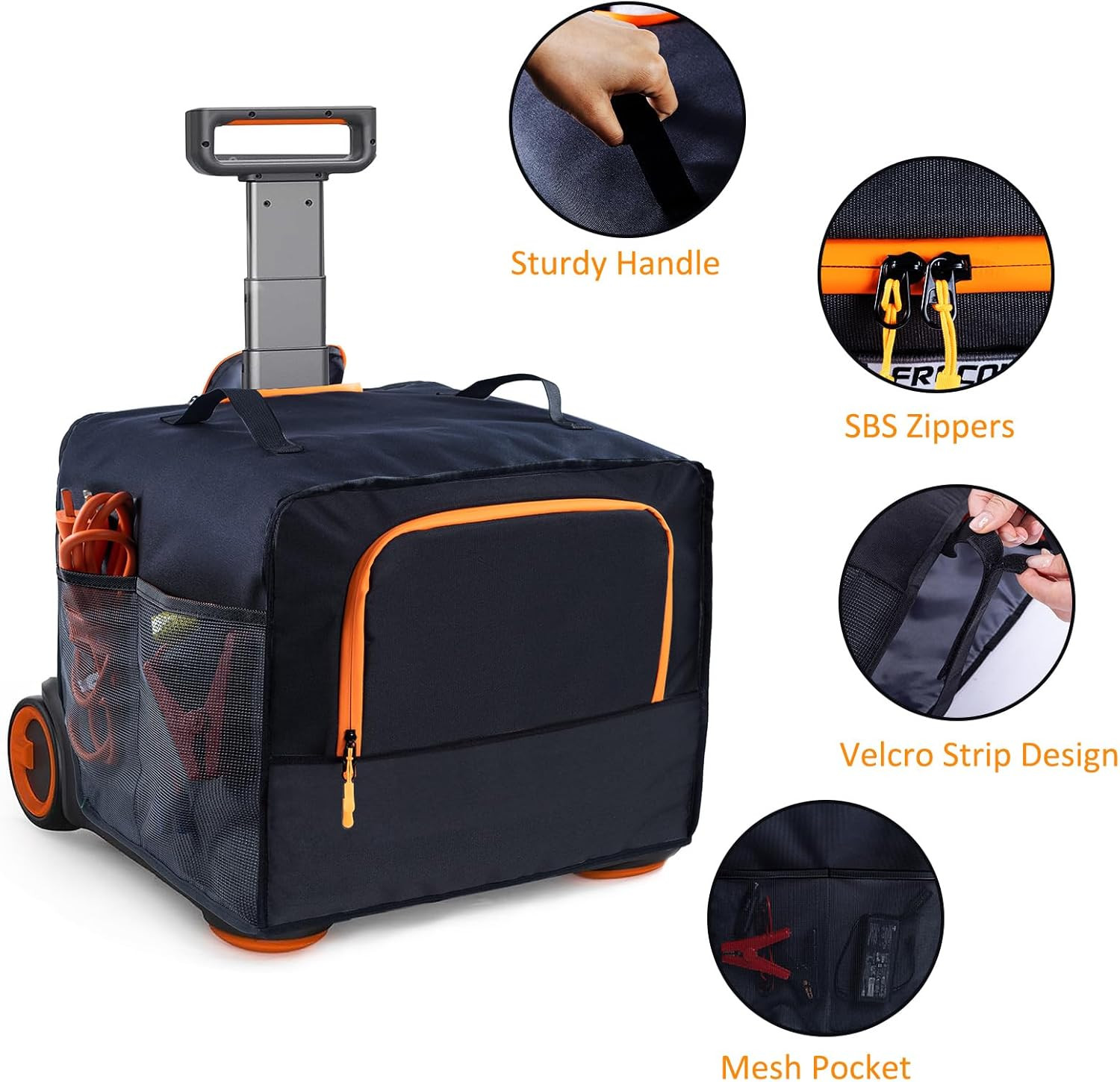 Water-Resistant Dust Cover for Jackery Solar Generators 2000, 3000, 4000