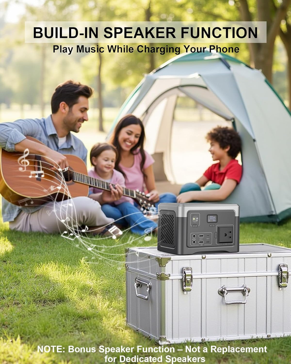 Portable Power Station 192Wh Outdoor Generator with AC Outlet 100W(200W Surge) P