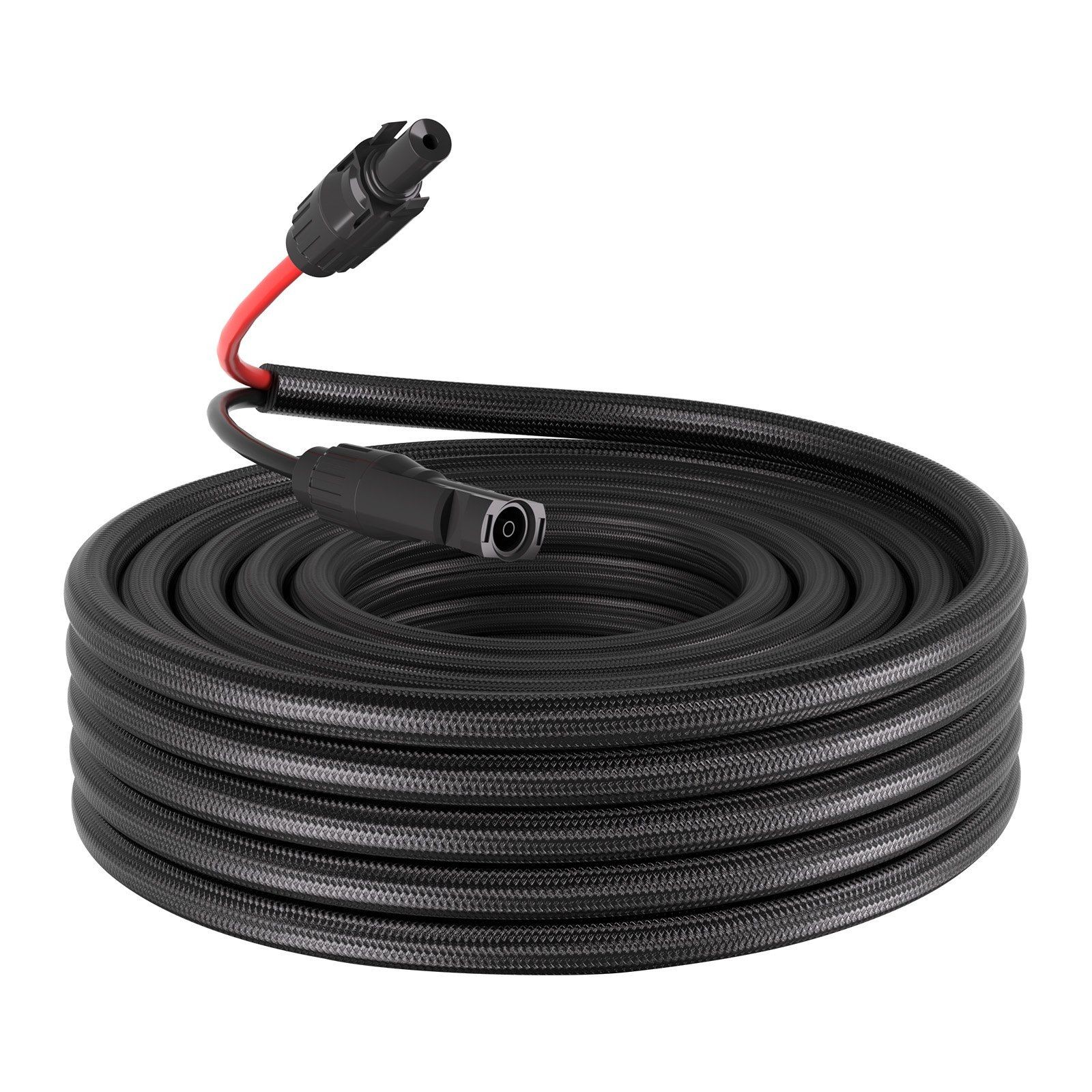 10 AWG Solar Panel Wire 30ft, Black & Red, Flame-Retardant, -40°F to 194°F