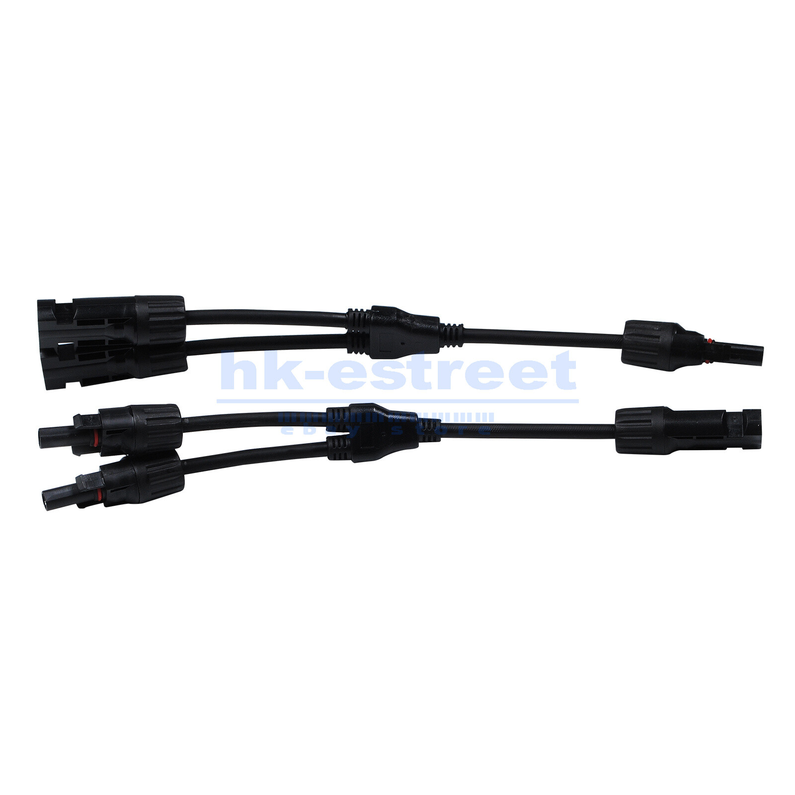 Solar Panel Y Branch Cable Connection Waterproof Adapter Connector Extension