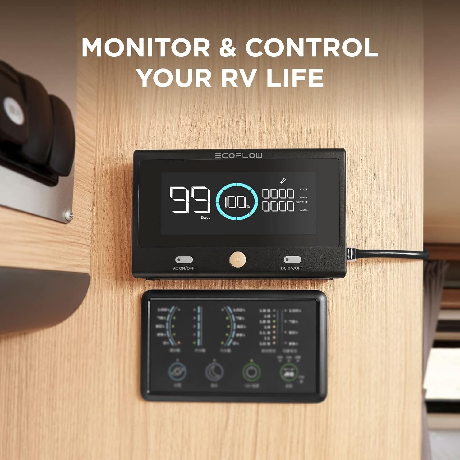 EcoFlow – DELTA Pro Remote Control To Monitor with Bluetooth for Power Station