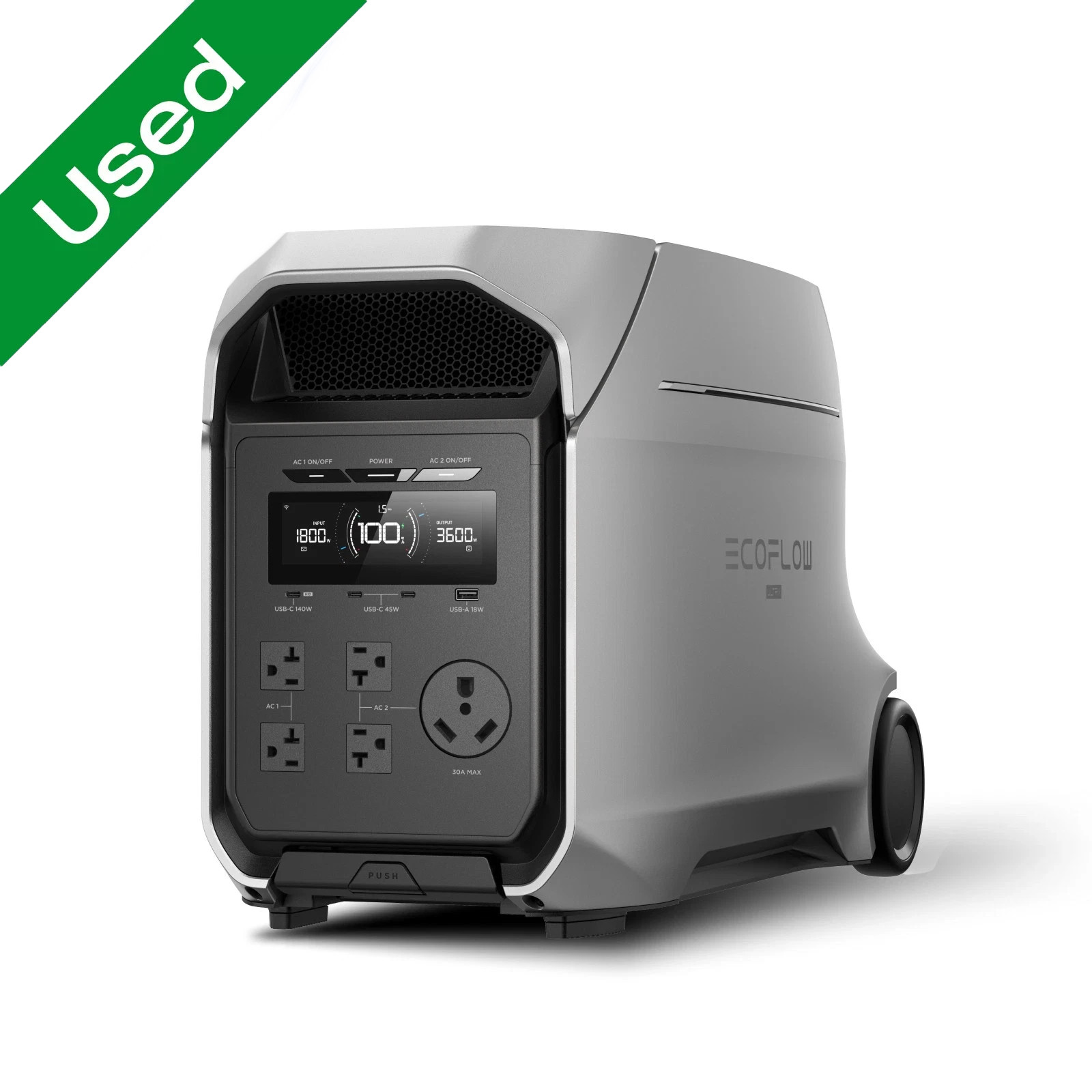 EcoFlow DELTA 3 Ultra Plus 3600W 3072Wh Portable Power Station Electric Backup