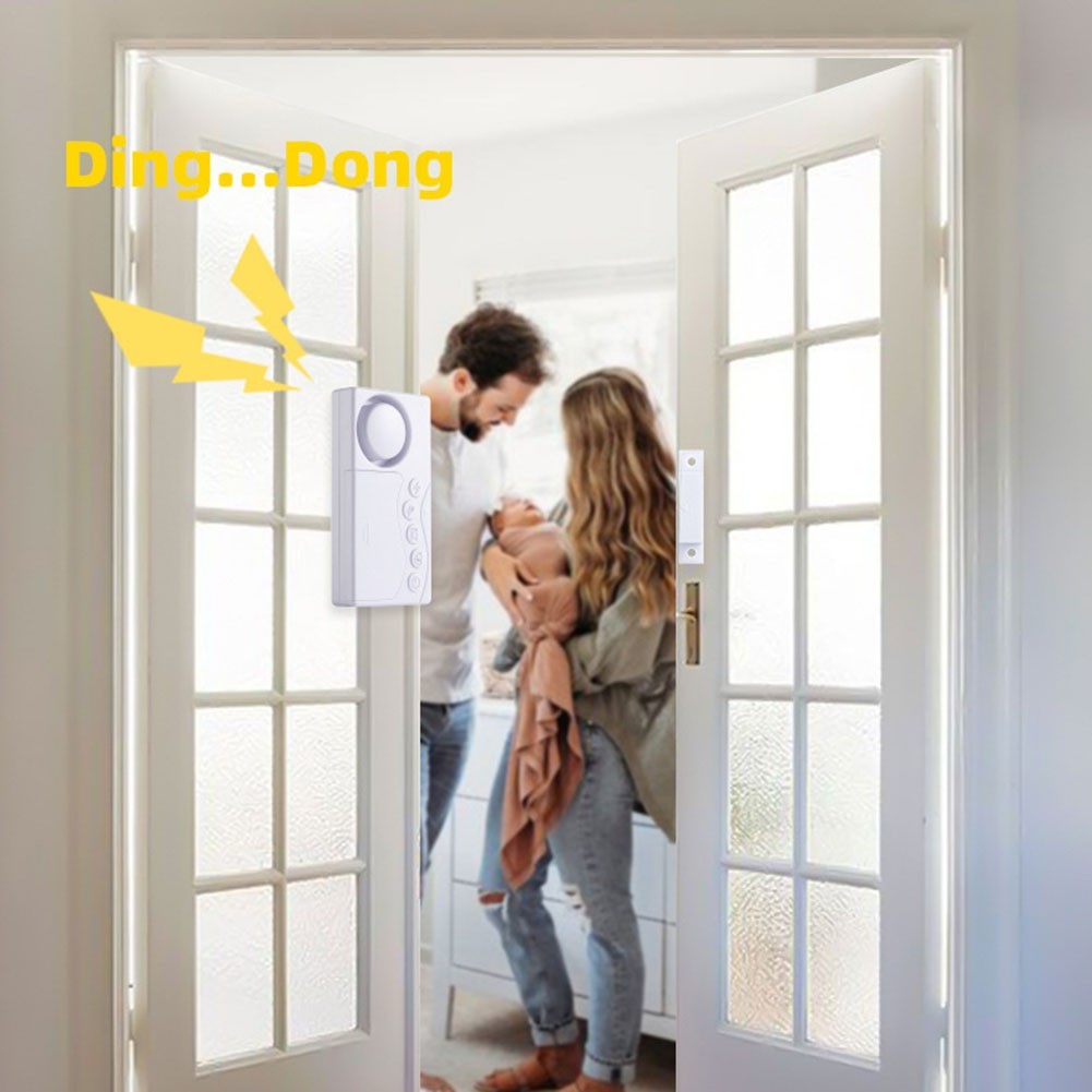 Magnetic Door Alarm for Refrigerator with Delay Function and Easy Installation