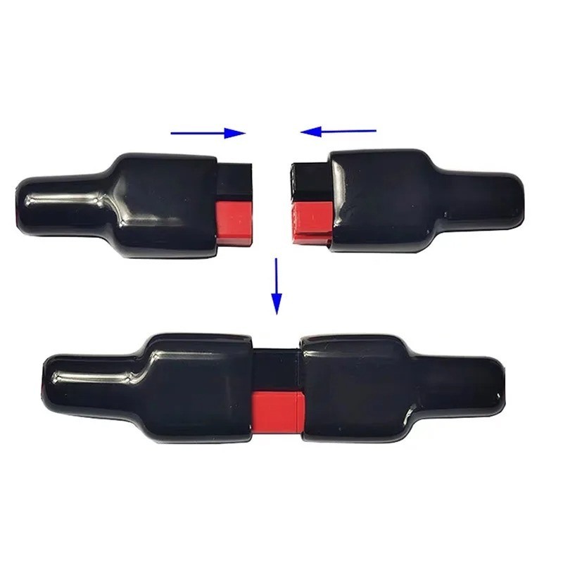 45A Anderson Y Splitter Power Cable 1 to 2/3 Solar Battery Adapter Cord