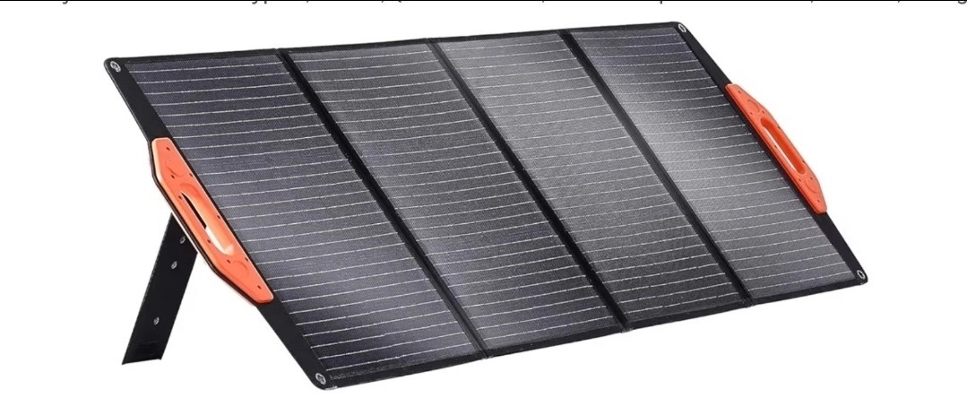 Vevor 120W Portable Foldable Solar Panel Waterproof ETFE Charger