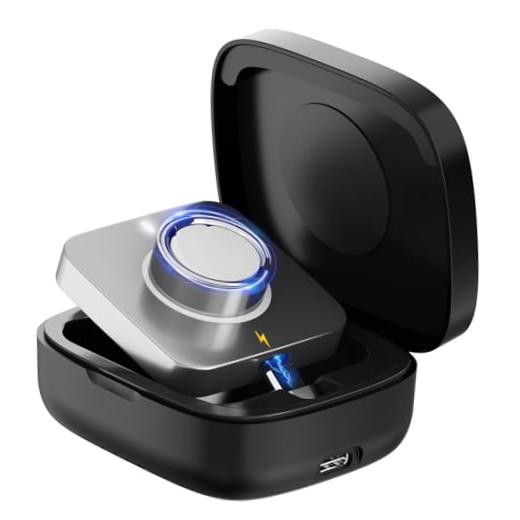 Charging Case Compatible with Oura Ring Gen 5, 4 & 3, 1000mAh Portable Travel