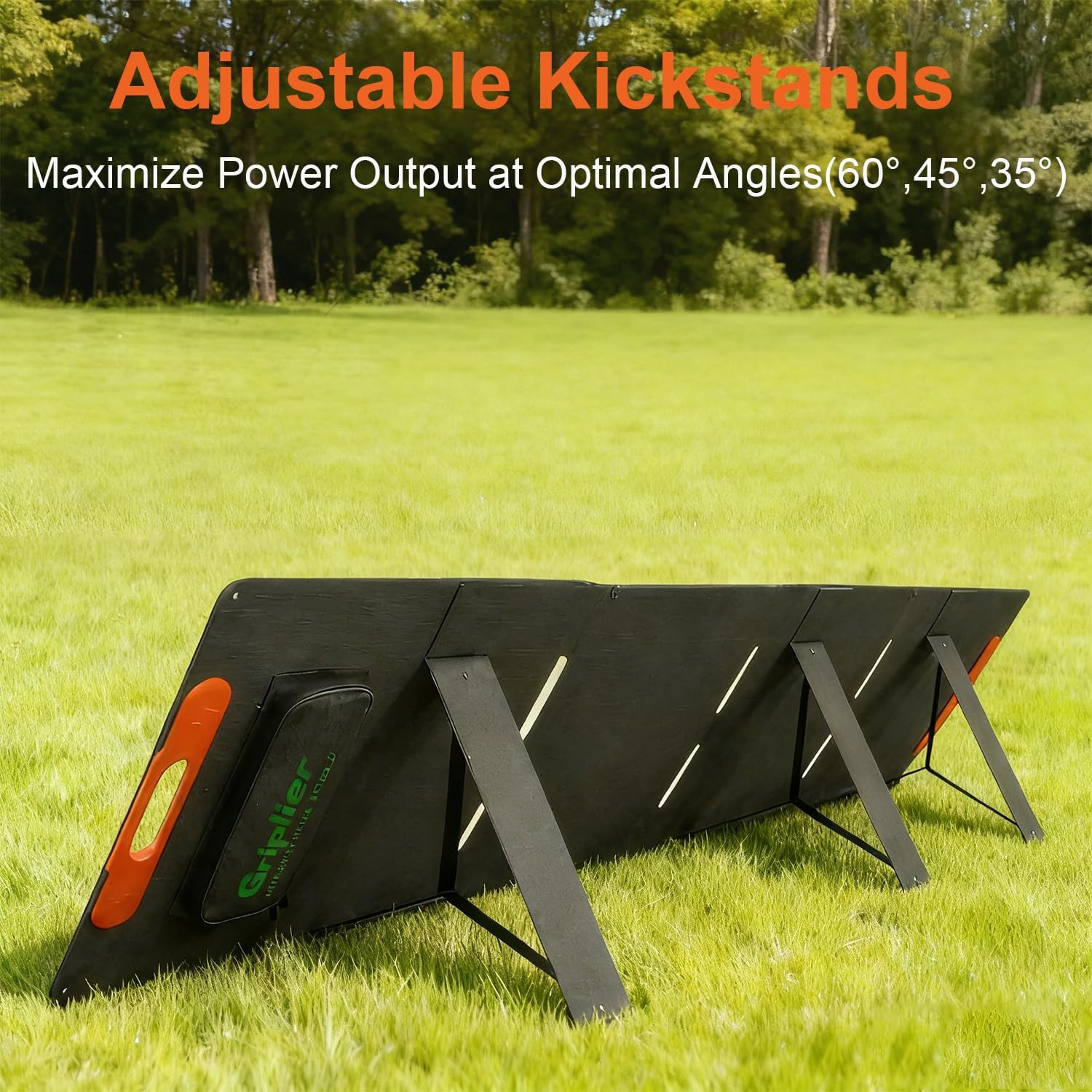 200W Portable Solar Panel for Power Station,25V Foldable Solar Panel Charger wit