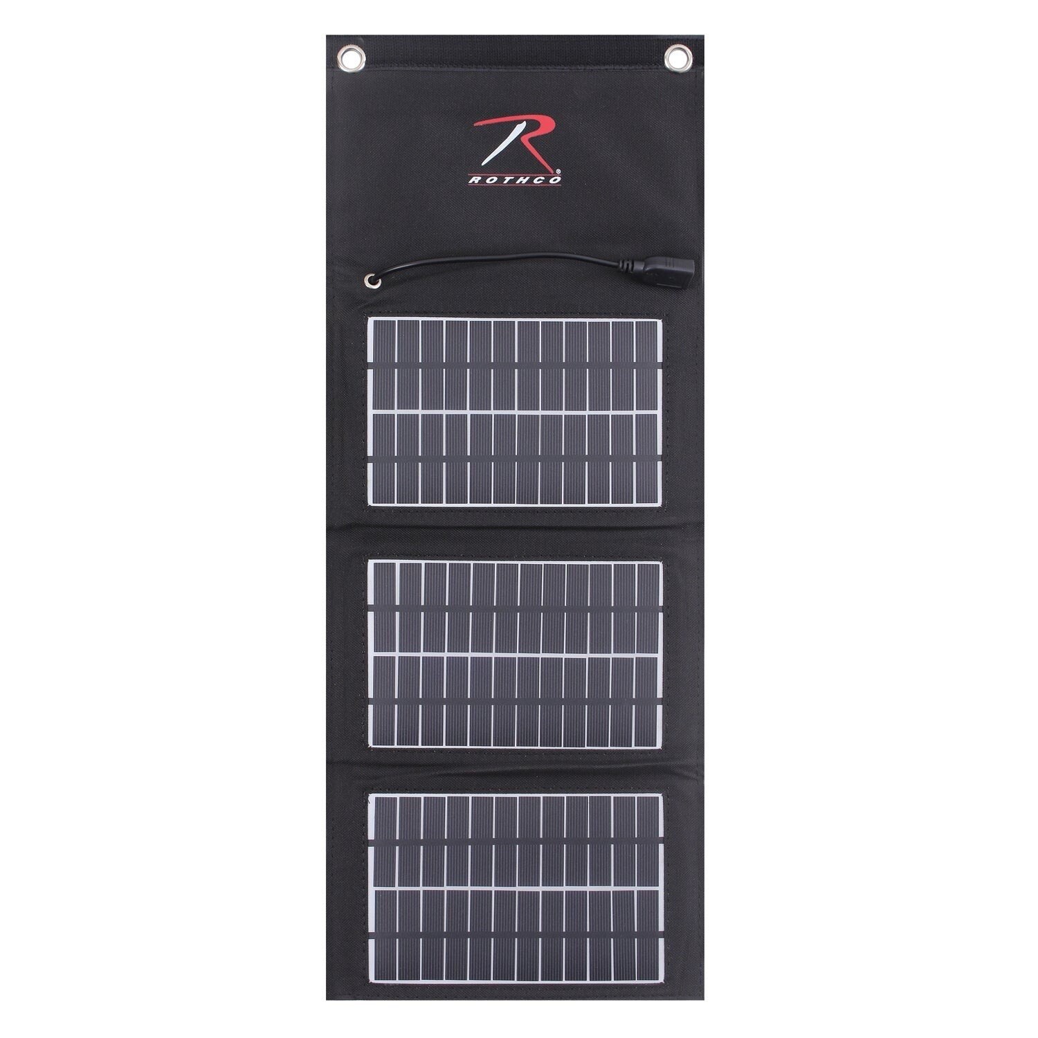Portable Folding Solar Panel Charger & Power Bank Battery 5V 1.5A USB MOLLE