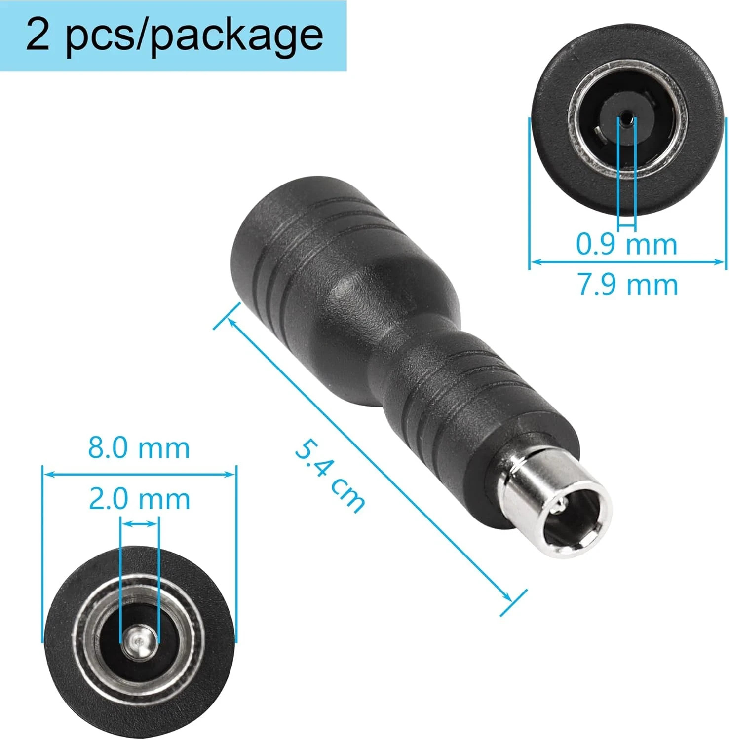 DC7909 to DC8020 Adapter DC7909 Female to DC8020 Male Connector Adapterfor 100