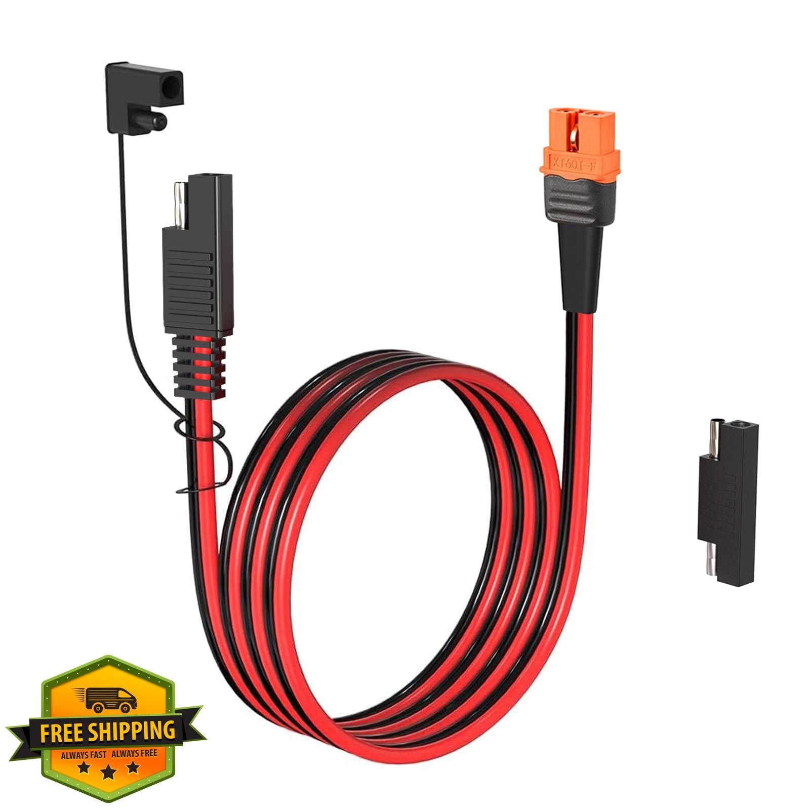 ELFCULB 12AWG XT60i to SAE Cable 6FT