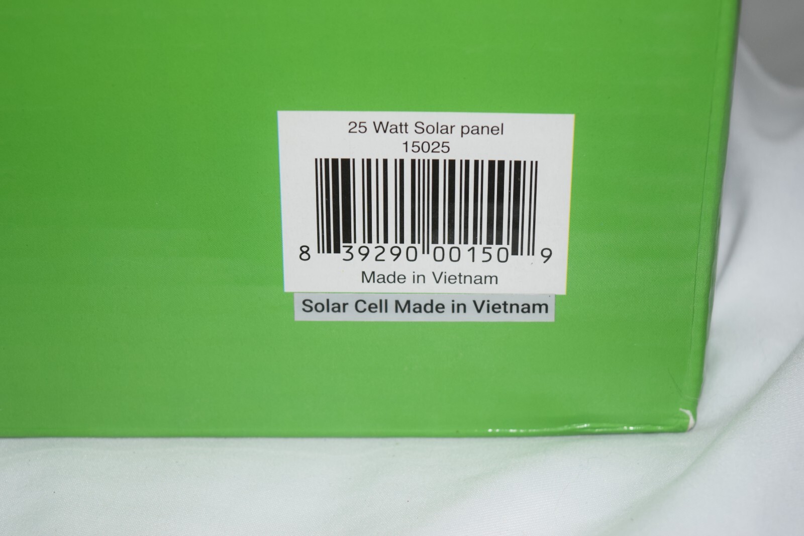 Nature Power Monocrystalline Solar Panel, 25 Watts, Model# 15025 – Brand New!