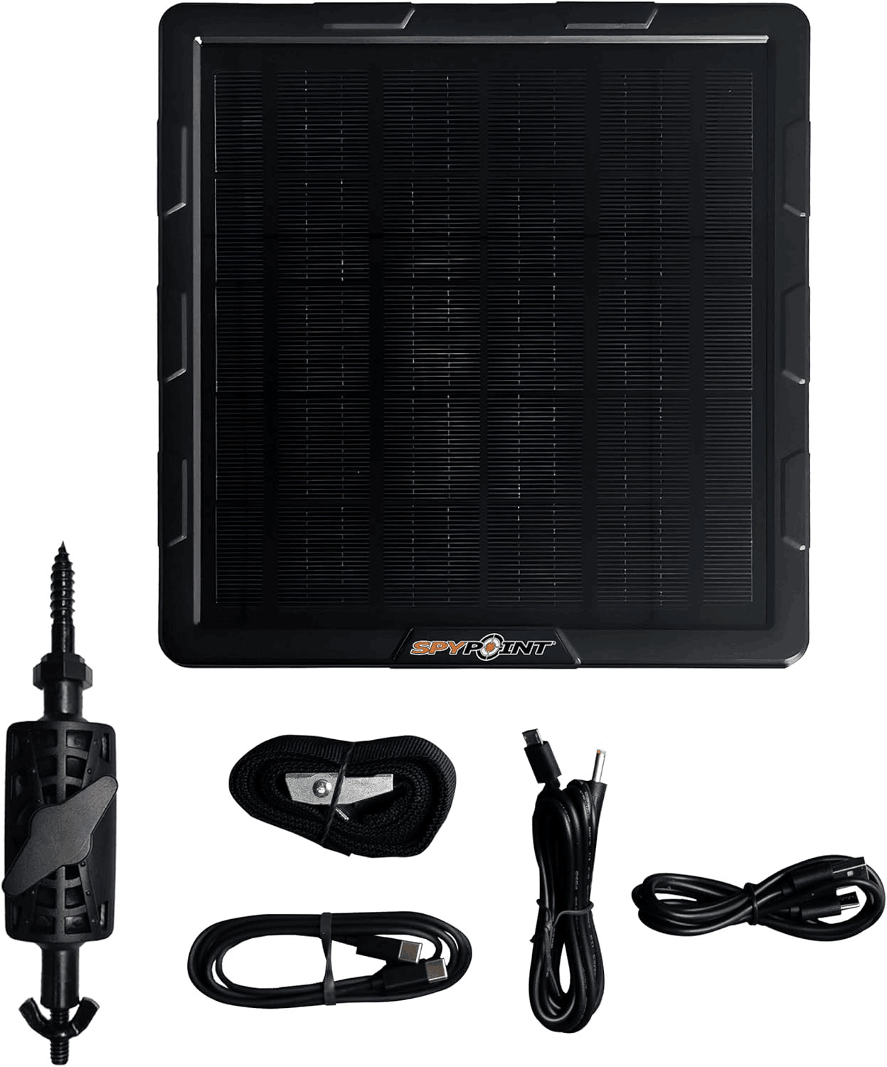 5W Solar Panel Built-In 7500mAh Battery 12V/9V/6V Output IP66 for Trail Cameras