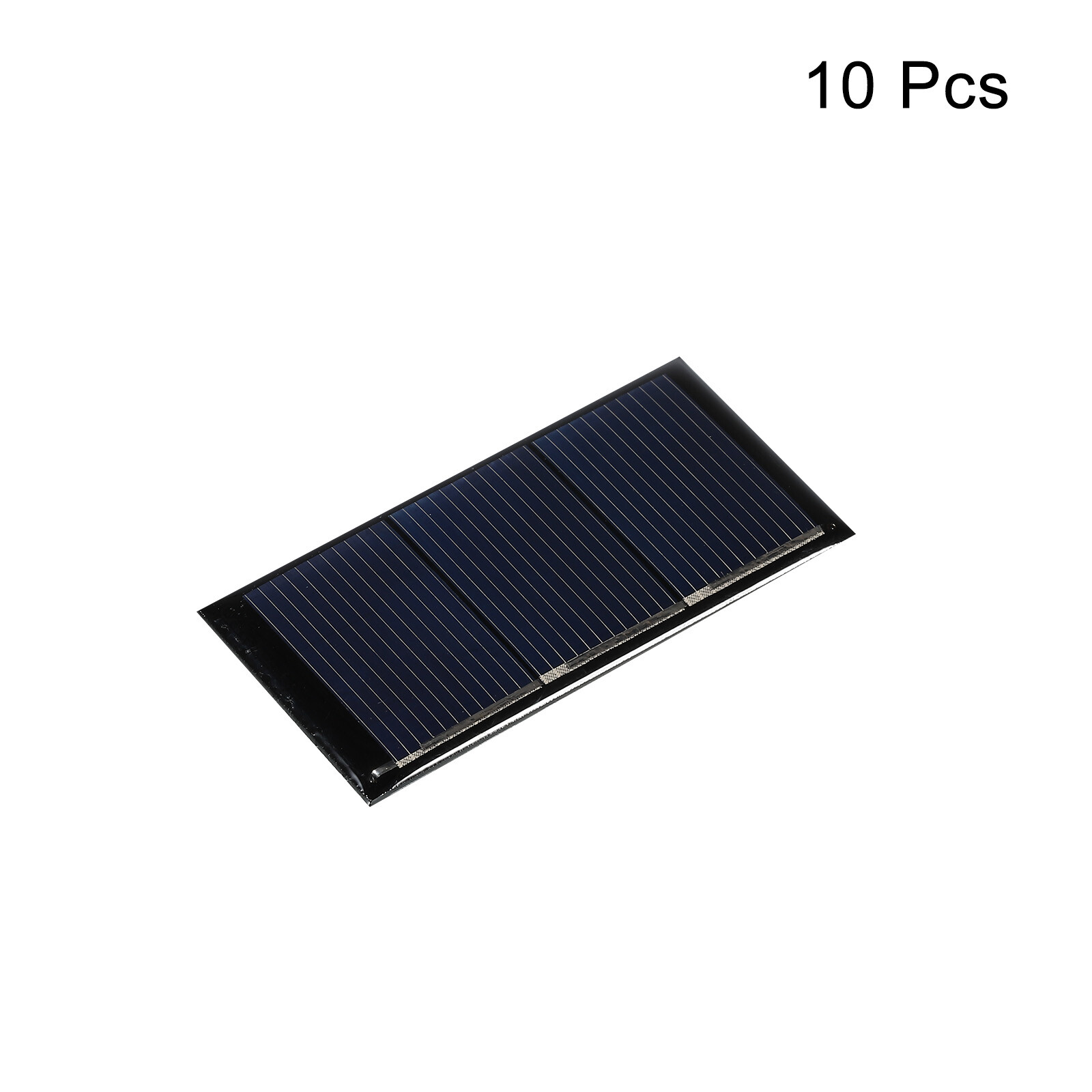 10 Pack Mini Solar Panel Cell 1.5V 160mA 0.24W 60mm x 30mm for DIY Project