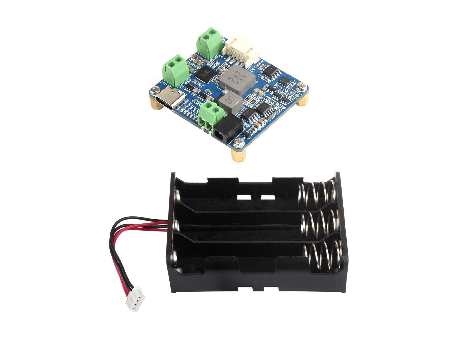 for Waveshare Solar Power Manager Module (D), Supports 6V~24V Solar Panel