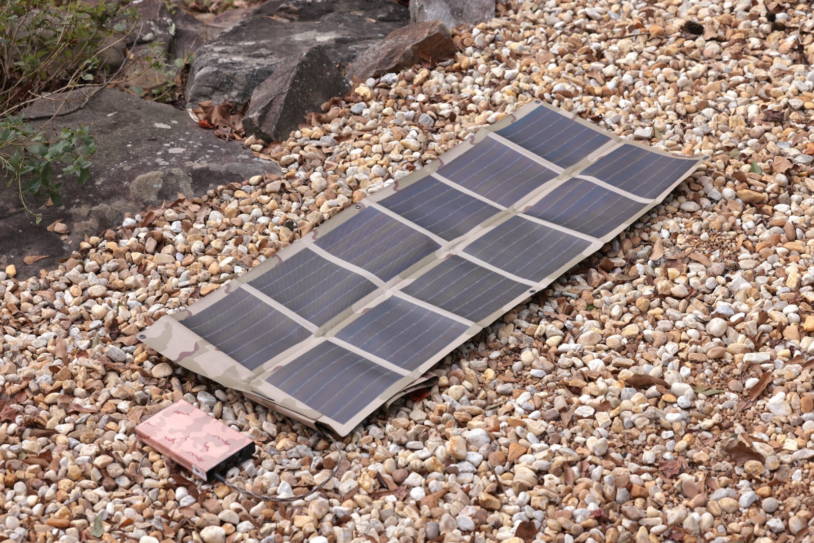 Portable Solar Power System by Powerenz® | Complete System | Tri-color Desert