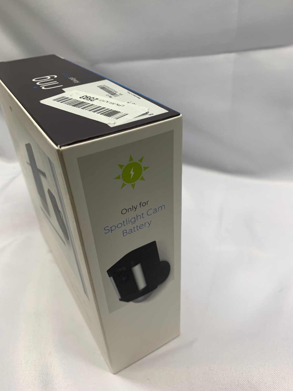 Solar Panel for Ring Spotlight Cam Battery and Stick Up Cam Battery-Black *New