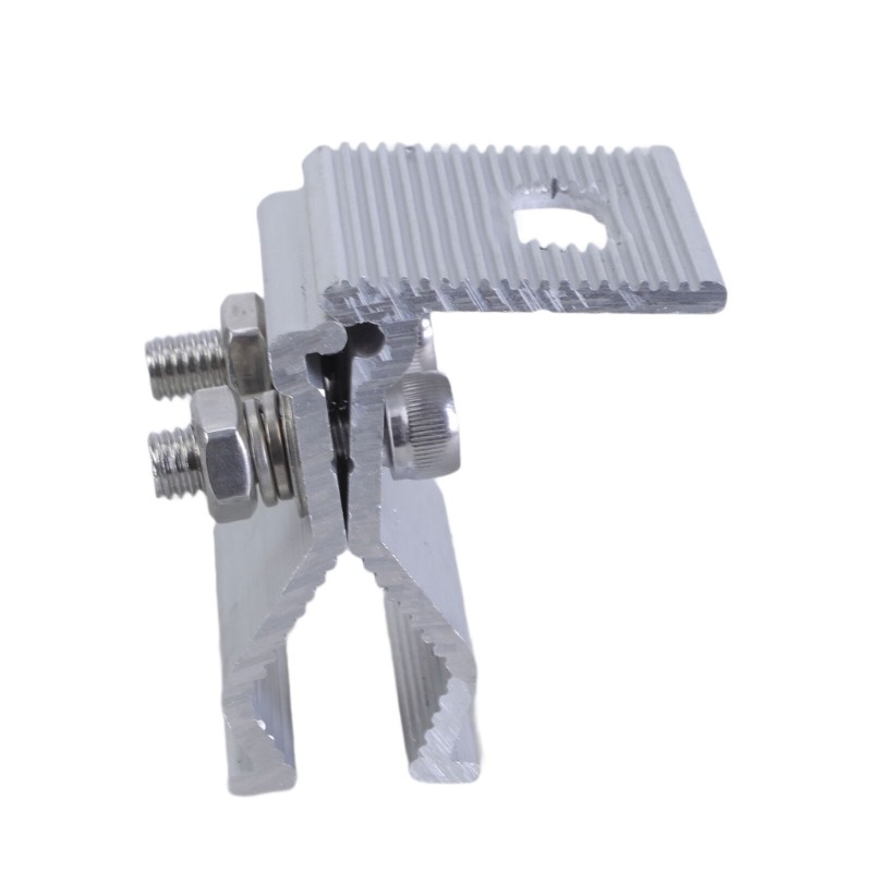 4pcs Lightweight Corrosion Resistant Solar Panel Fixing Clamps for Roof Floor