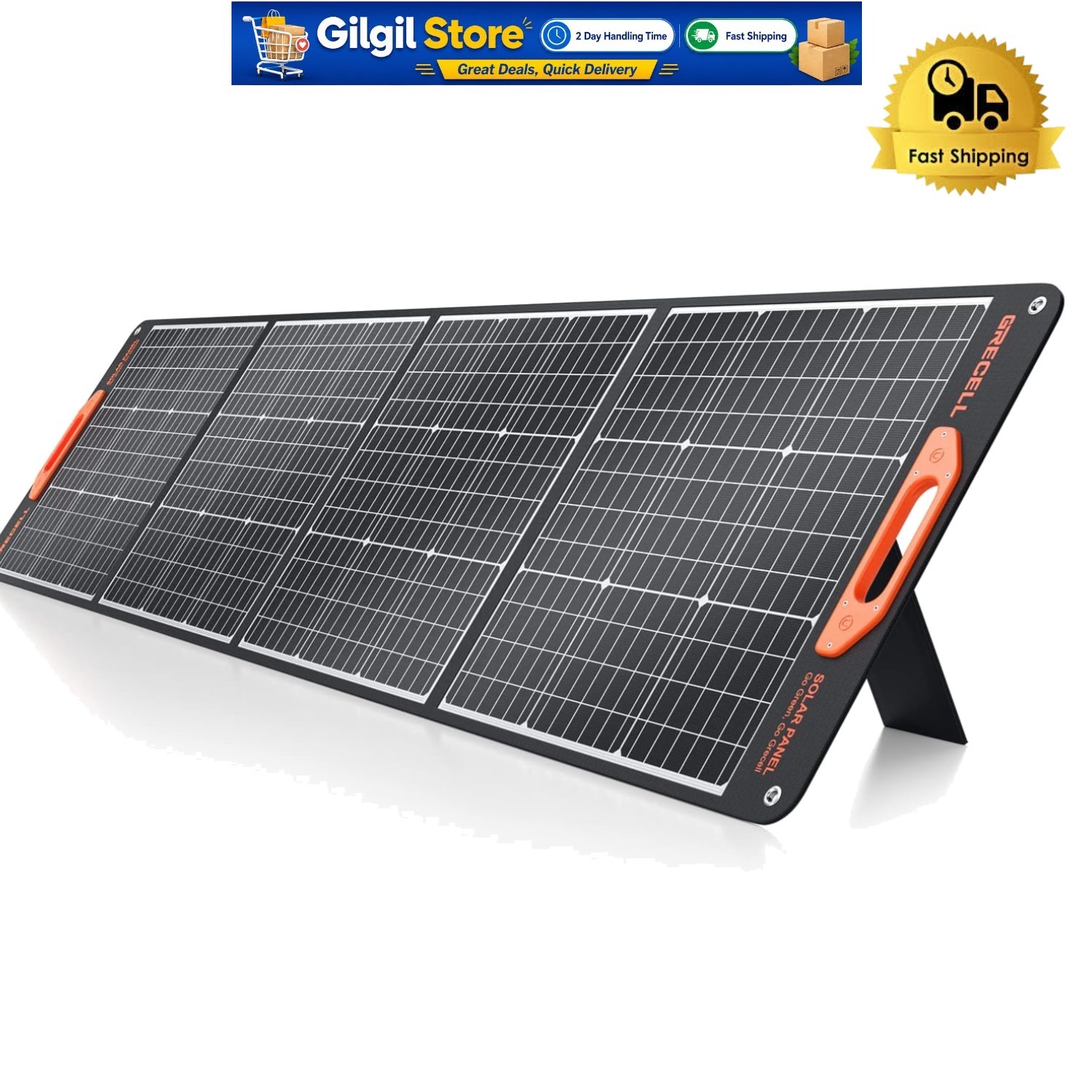 High-Efficiency 200W Solar Panel: Foldable & Water-Resistant for Off-Grid Use
