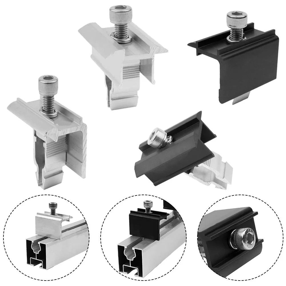 1Pc Solar Panel Clamp Quick Solar Pv Module Fastening Middle End Clamp for 3050M