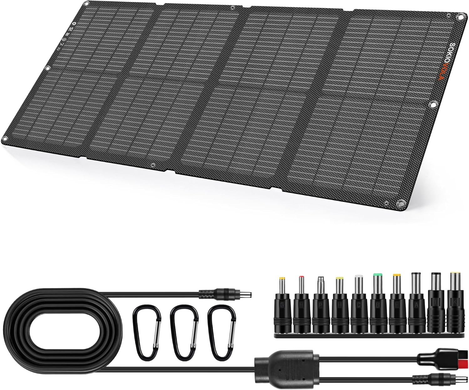 Foldable Solar Panels 60W Nextgen Portable Solar Panel Charger Kit 25% Efficienc