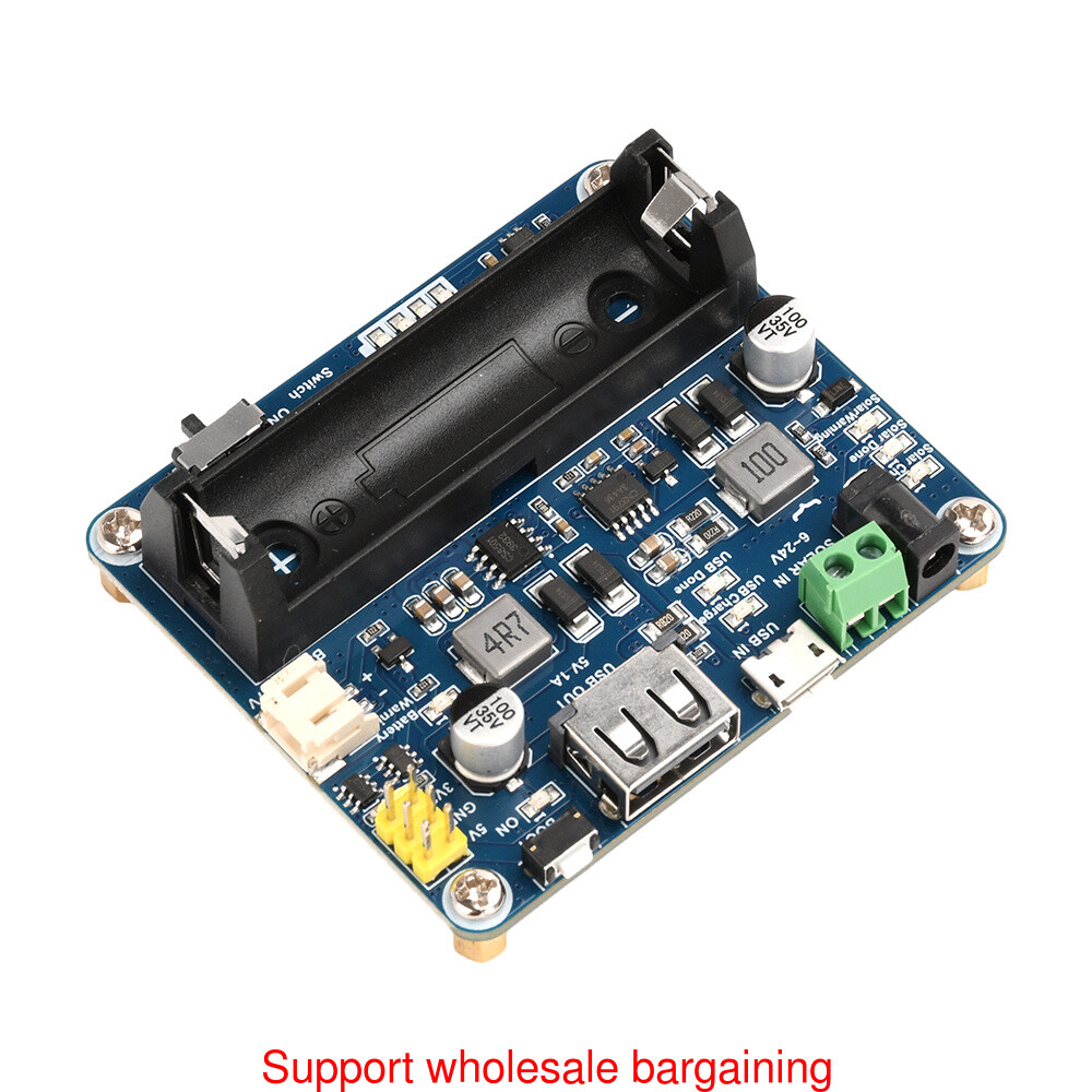 Power Manager Module for 6V~24V Solar Panel Support MPPT USB Battery Charging