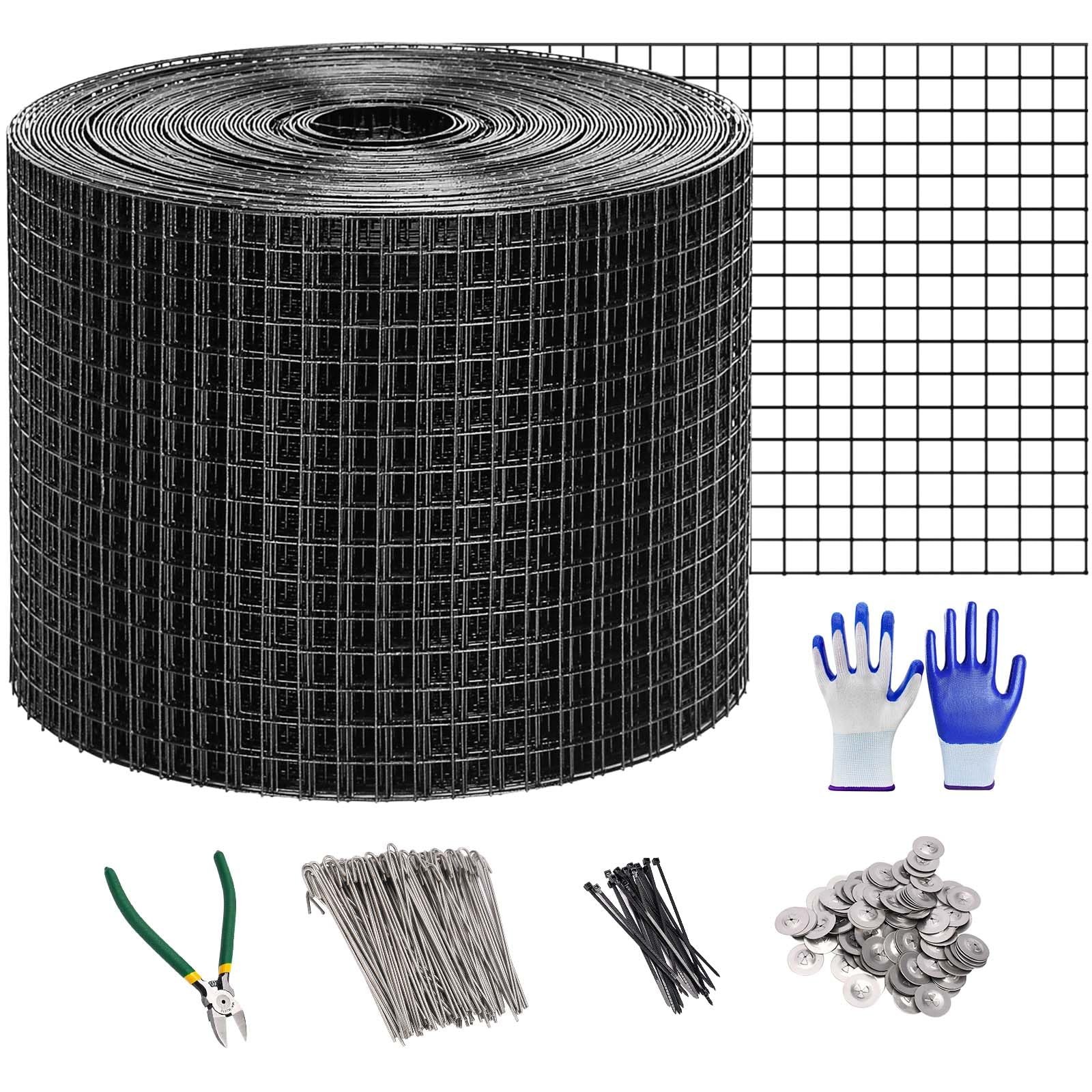 Critter Guard for Solar Panel BirdGuard 6in x 100ft PVC Coated Pigeon Netting…