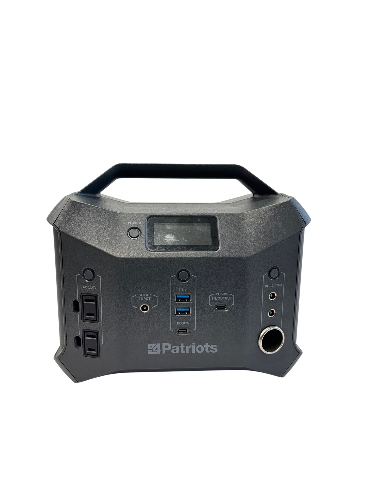 4Patriots V3 299Wh 12.8V LiFePO4 Portable Solar Generator