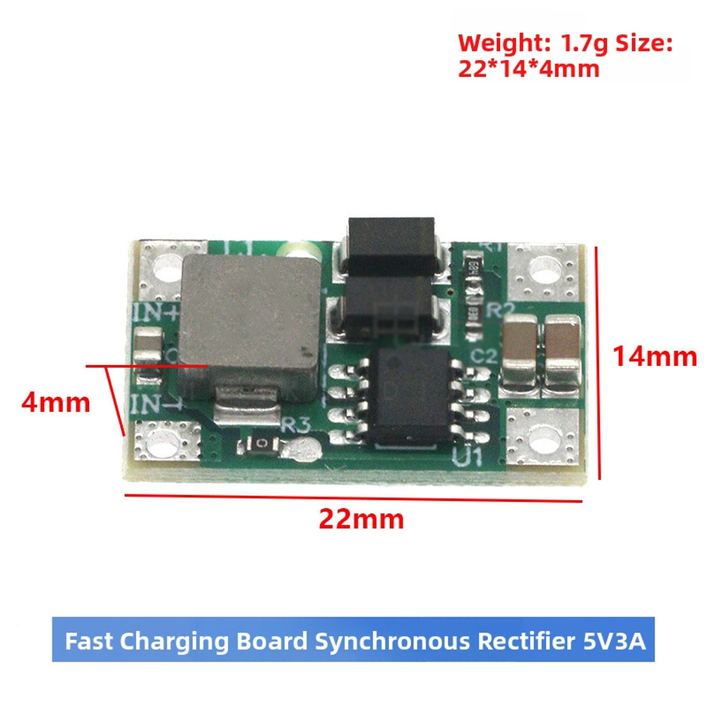 3PCS 5V Step-Up Module DC 3-5V Input 3.5A Output for Custom Power Bank Assembly