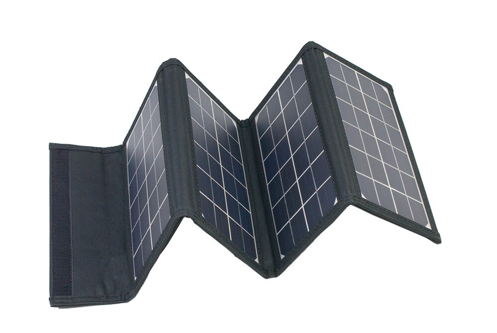 21W Solar Panel Charger Foldable Portable 5V / 2.1 A Monocrystalline