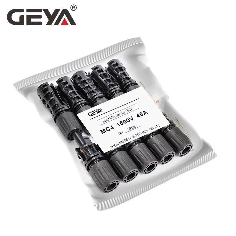 GEYA 5Pairs Solar Connector Male Female 30A 45A Solar Panel Branch Connectors fo