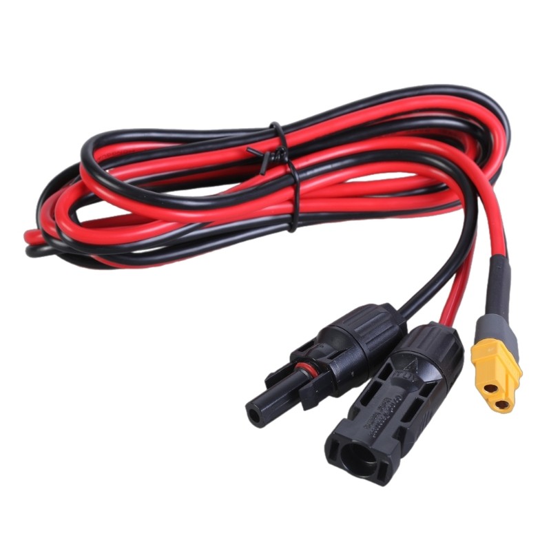 12AWG Solar Panel Charging Cable XT60 Female Connectors for Car and Generators