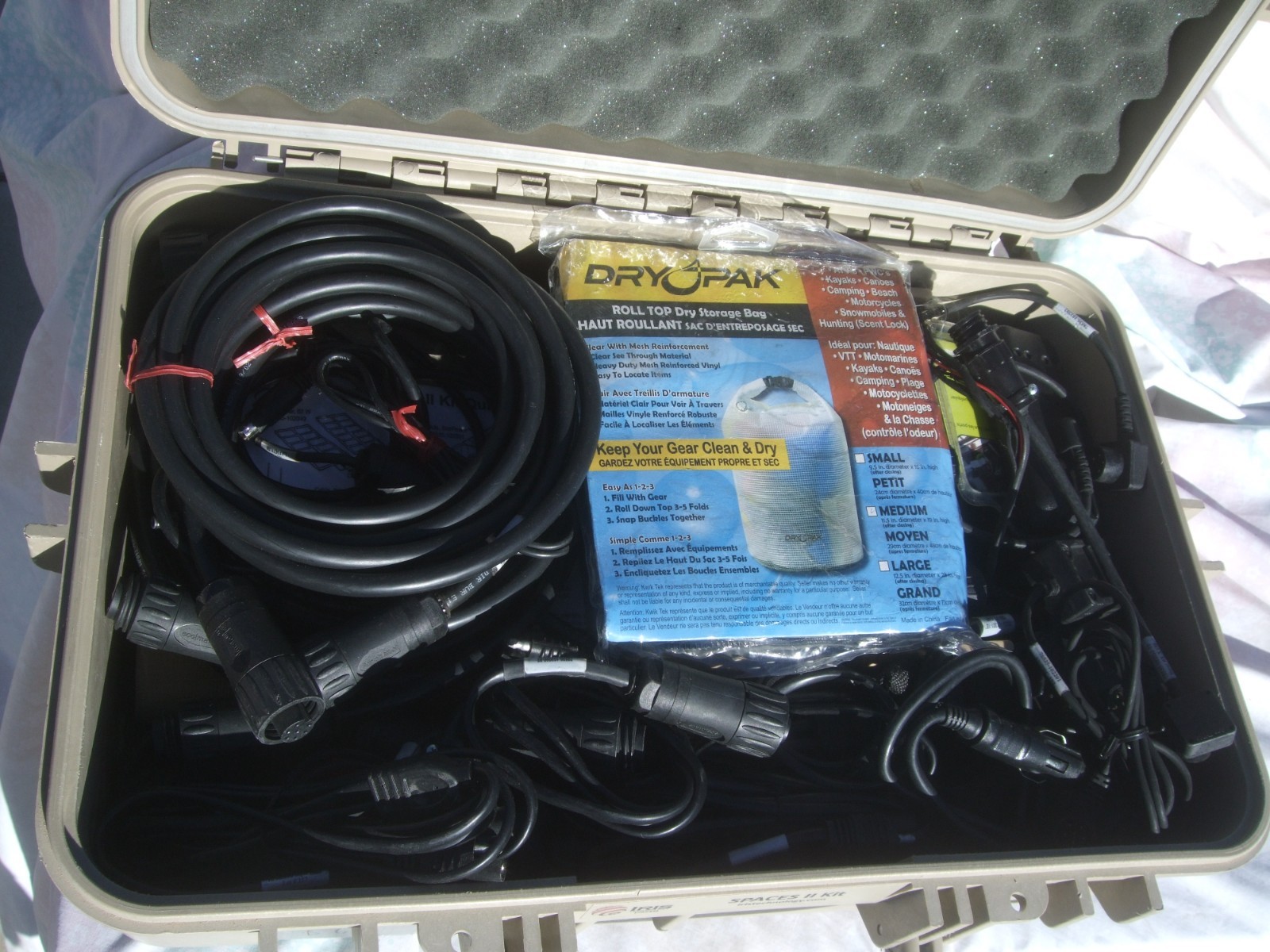 Iris Technology SPACES II Kit USMC Military Portable Solar Energy Field Power