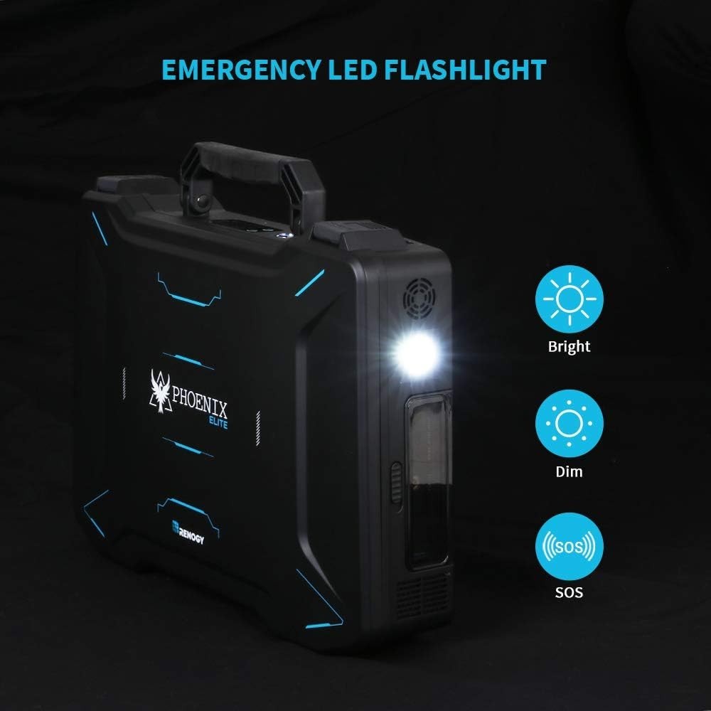 Renogy R300PHXE Elite Portable Solar Generator with extra solar pannel