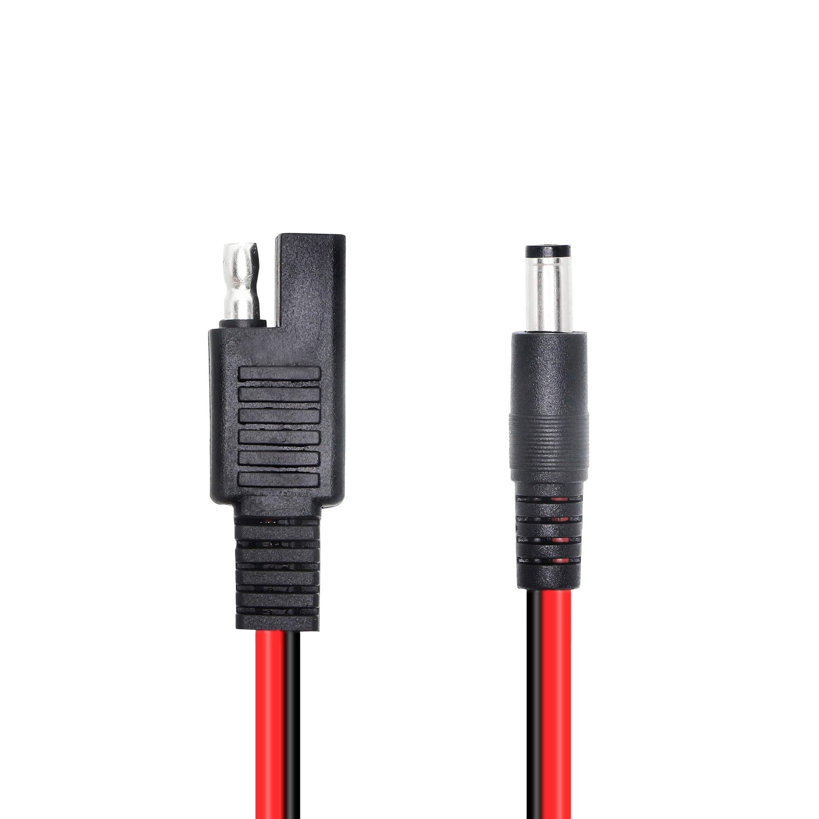 PNGKNYOCN 3.2 Feet 18AWG SAE Plug to DC 5.5×2.1mm Male Converter Adapter Cabl…