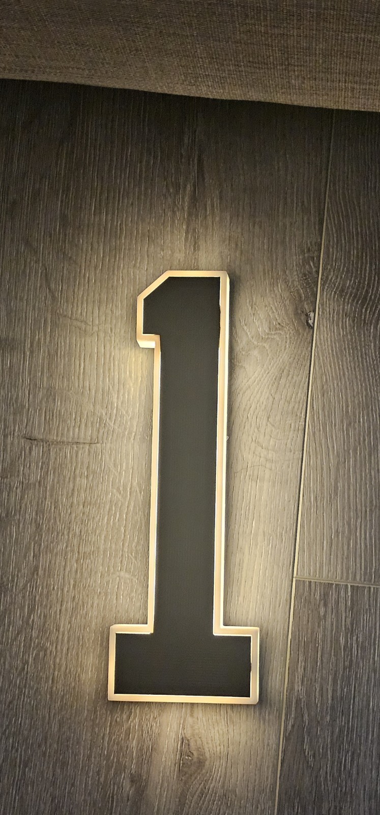 9″ Solar House Number 1