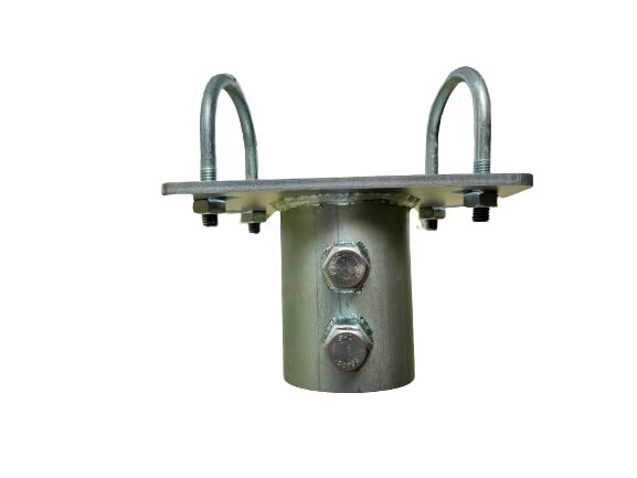 Solar Panel Array Ground Mounting Bracket Top Cap 2″ (2 3/8″ OD) Pipe