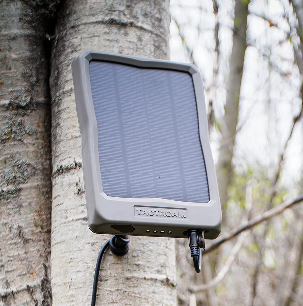 TACTACAM Reveal Solar Panel for Trail Cameras X 2.0, X, Gen 1, SK, XB