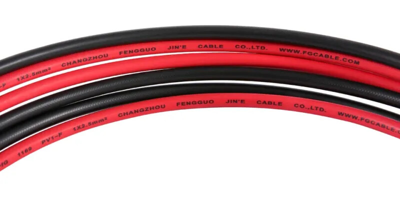 PV Cable Black+Red 2.5/4/6mm² 10-14AWG XLPE Extension Cord Male Female Plug