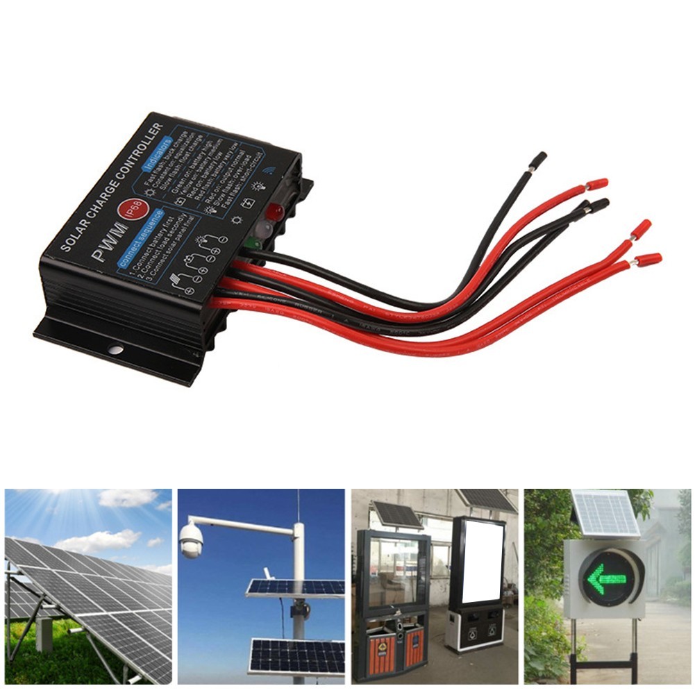 Optimized Performance of the Compact Black Aluminum Alloy 10A Charger Unit