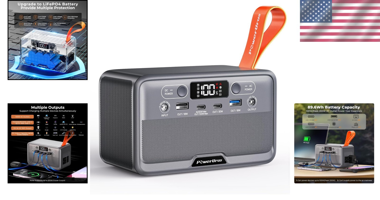 TSA Approved 28,000mAh Solar Power Station – Lightweight, Efficient, and Safe