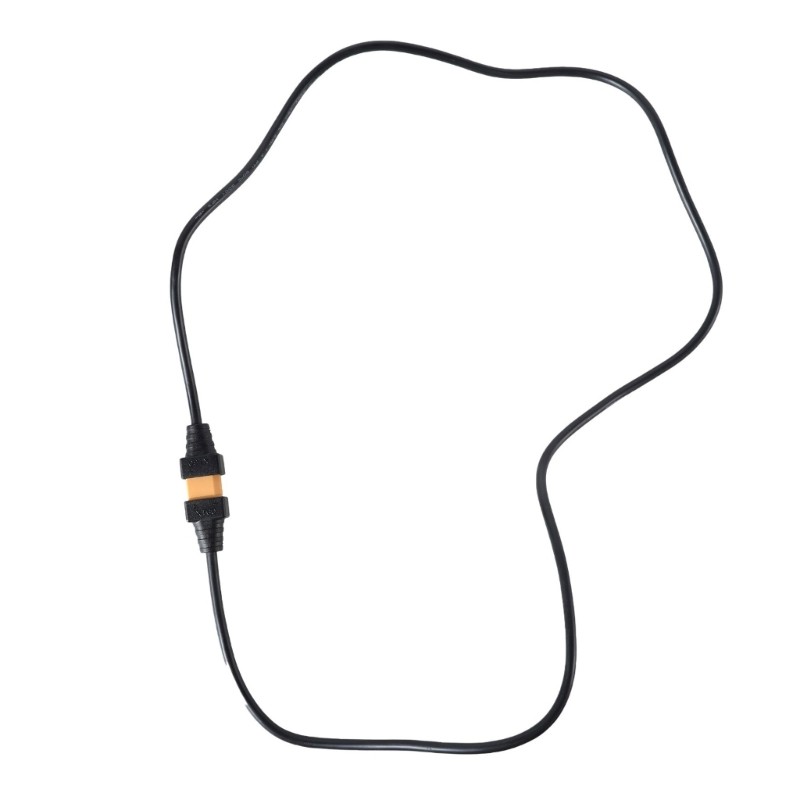 18AWG XT60 Extension Cord Male/Female for Remote Control Toy Solar Energy Black