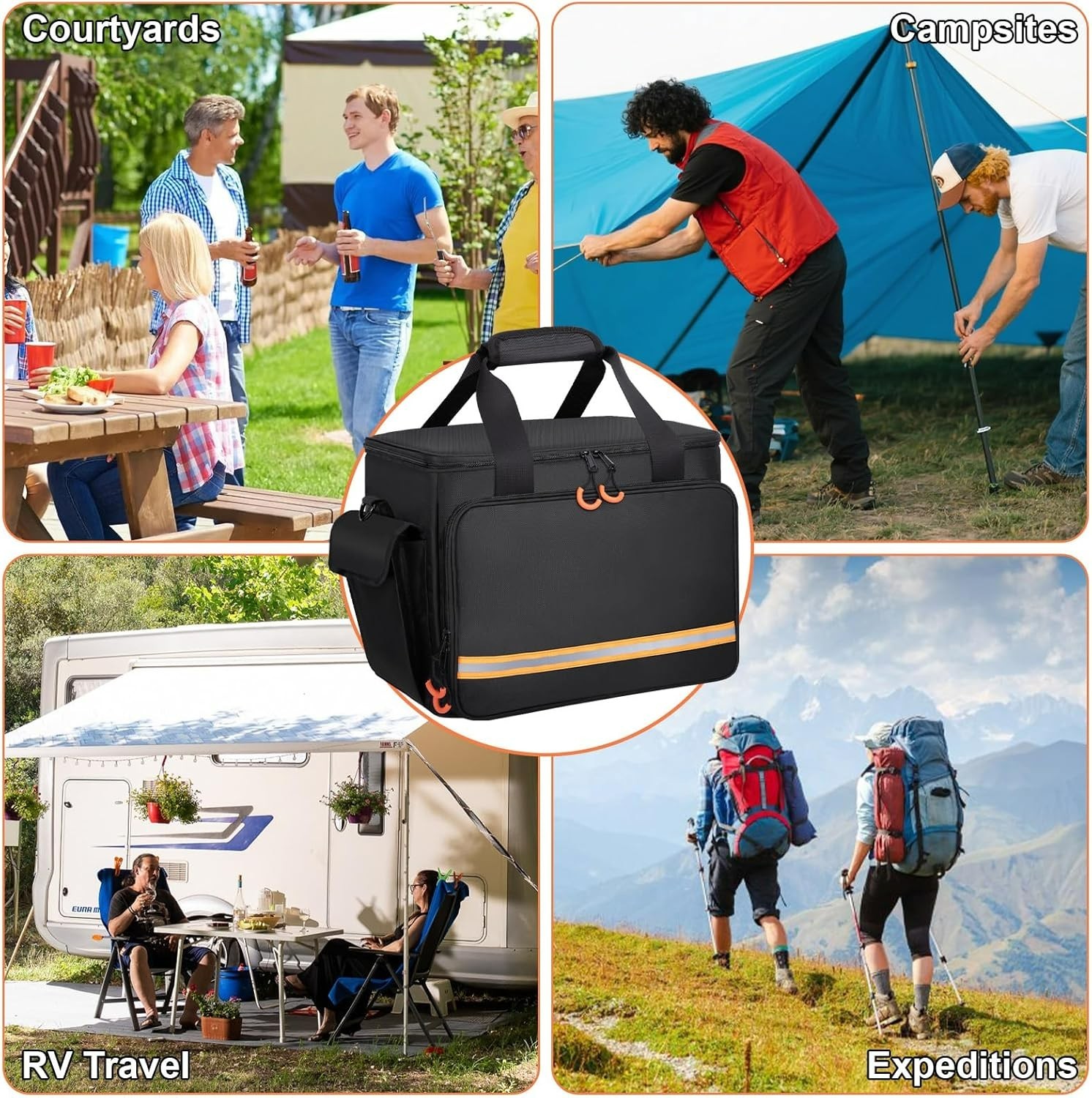 Luxury Portable Power Station Bag for Jackery Explorer 1000 – Water-Resistant!