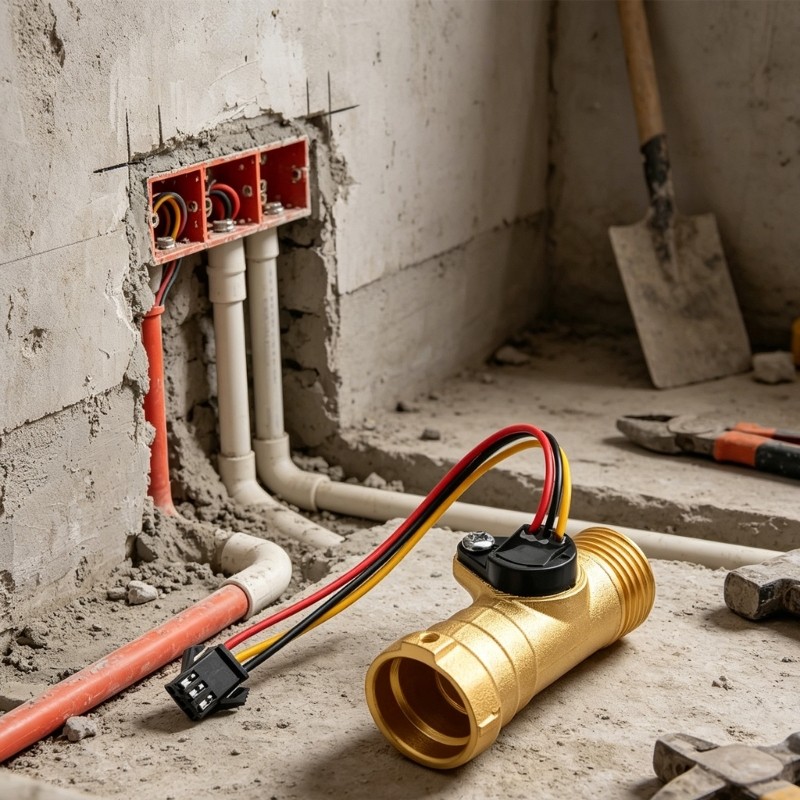 Hard Metal smooth motion Monitor Ideal For Hot Water Heating Systems