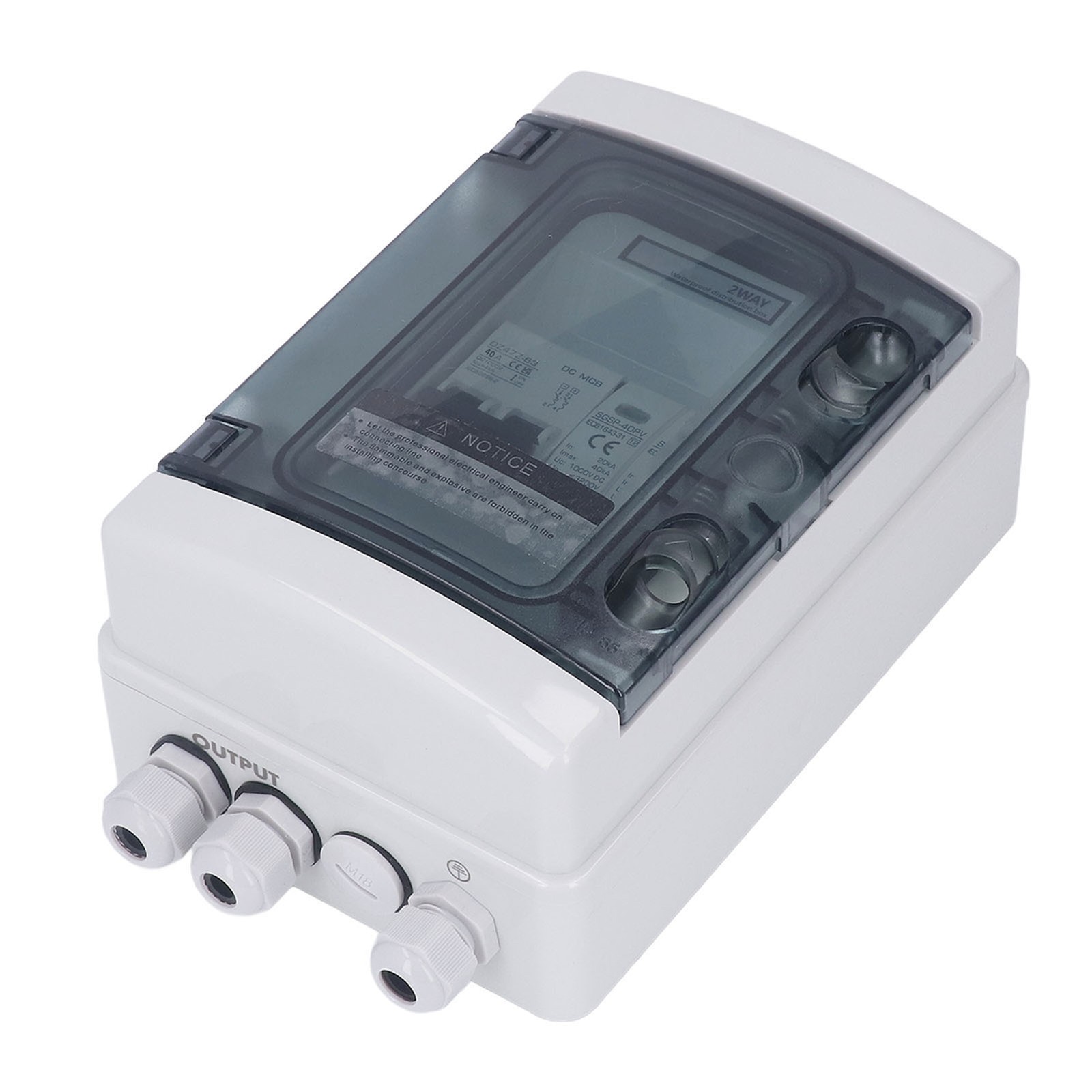 PV Combiner Box IP65 Waterproof Protection Photovoltaic Solar